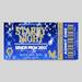 Customizable A Night Under the Stars Prom Ticket and Flyer Bundle Template